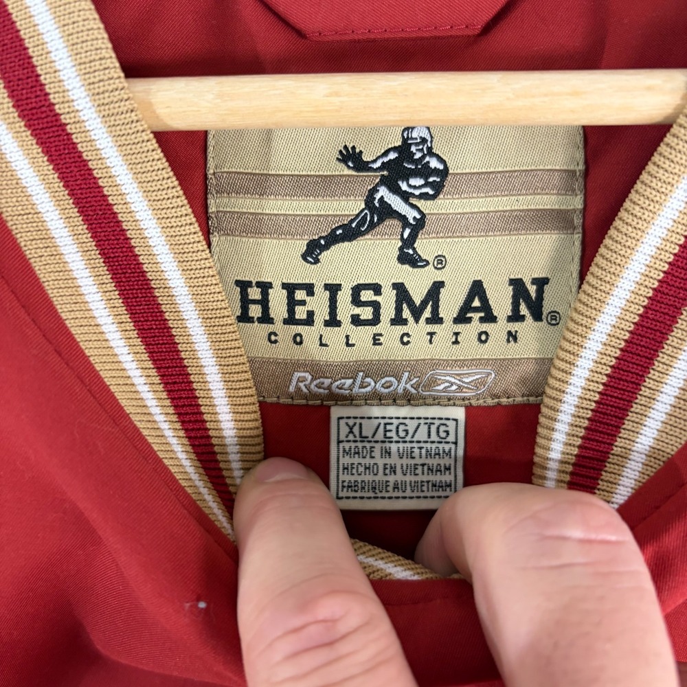 Florida State Seminoles Men's XL Heisman Collection Pullover Jacket Reebok - Picture 3 of 9